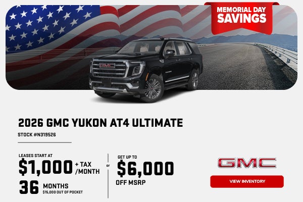 2026 GMC Yukon AT4 Ultimate