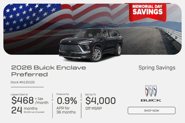 2026 Buick Enclave Preferred