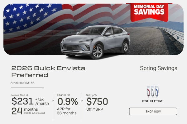 2026 Buick Envista Preferred