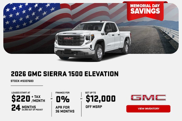 2026 GMC Sierra 1500 Elevation