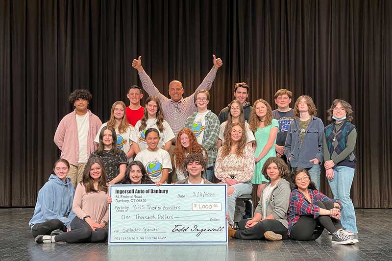 Ingersoll Auto of Danbury Buick GMC sponsored a local school theater